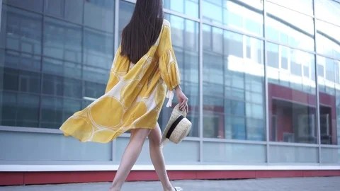 Girl model posing Video stock 110607977