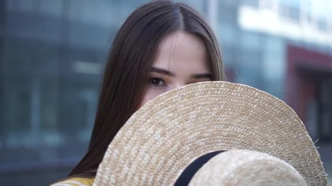 Girl model posing Video stock 110607999