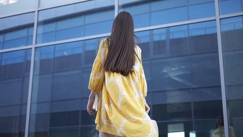 Girl model posing Video stock 110608026