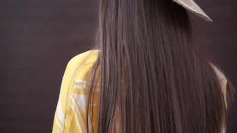 Girl model posing Video stock 110608097