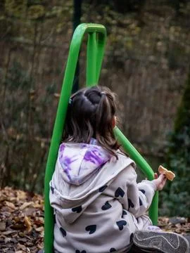 Girl posing in the park Stock Photos