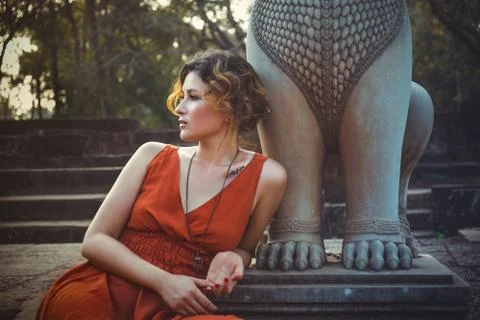Girl posing Stock Photos