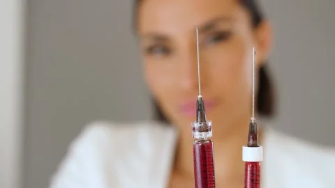 Girl posing in studio with props Stock Footage 136951714