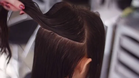 Girl Prepares For a Date Stock Footage 71966003