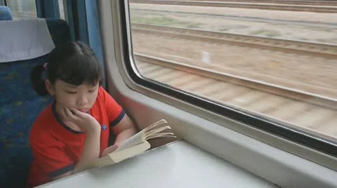 Girl reading Stock Footage 22359816