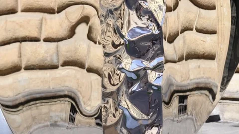 Girl reflection Stock Footage 93663391