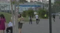 Girl running in the park in Panama 4k or 4k+ Resolution