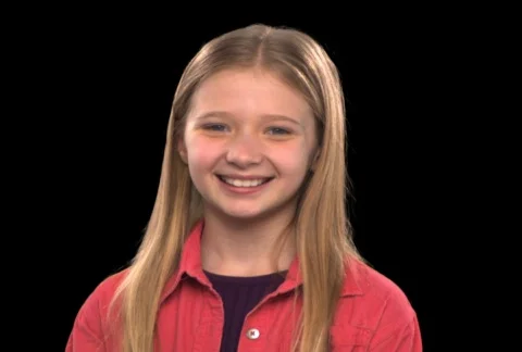Girl Smiling Stock Footage 754912