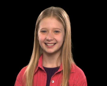 Girl Smiling Stock Footage 754914