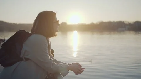 Girl smiling Stock Footage 73938164