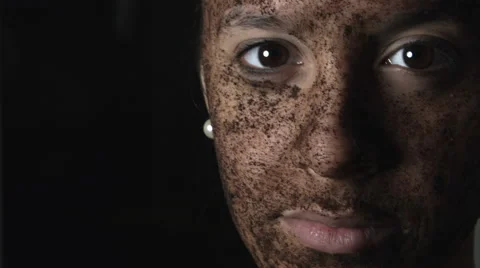 Girl staring into camera Stock Footage 59833035