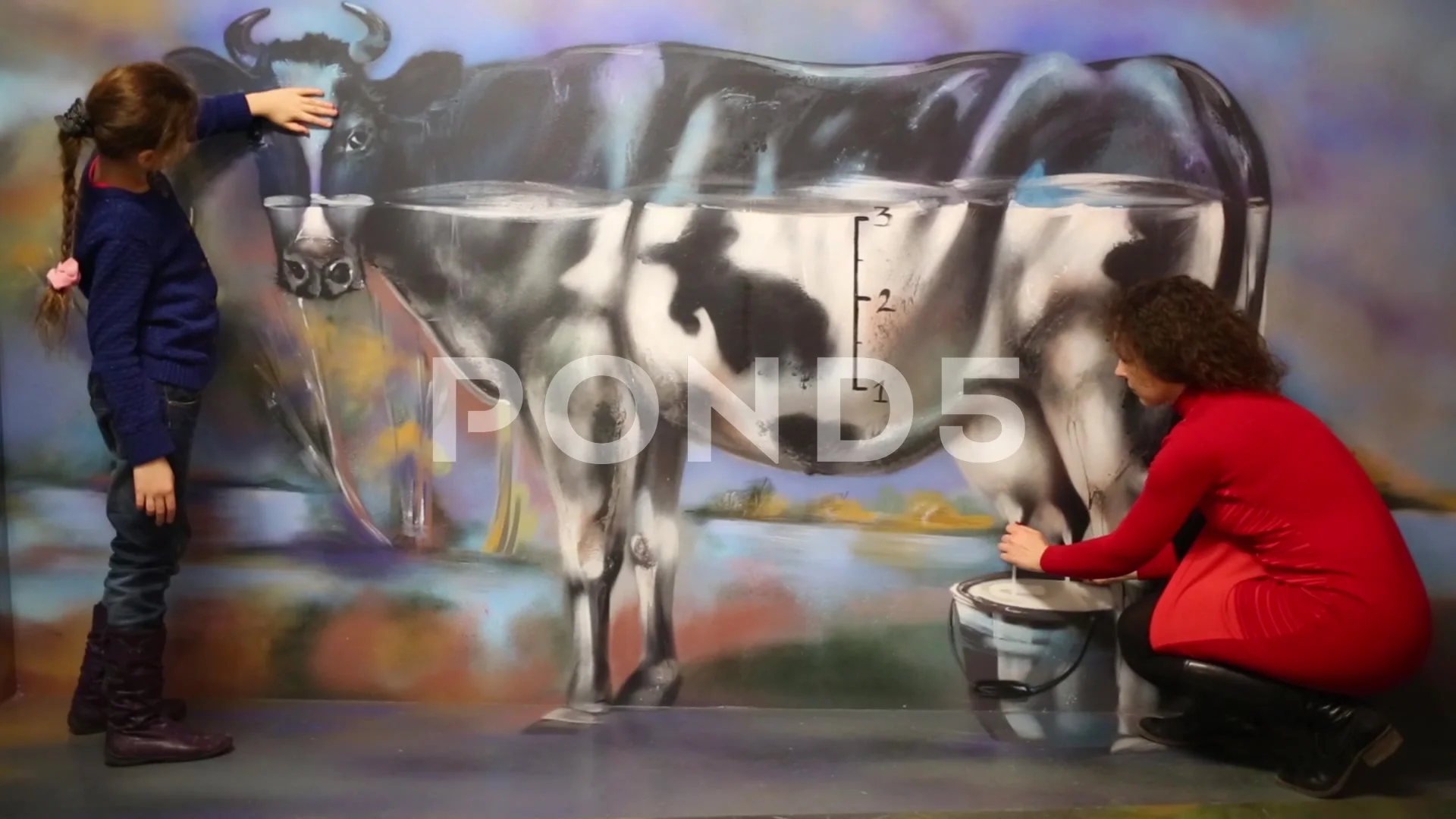 Girl Milked Like A Cow