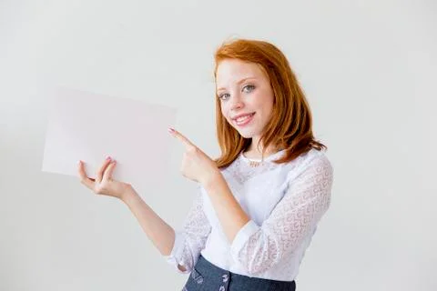 Girl is studying Stock Photos