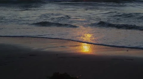 Girl in the Sunset Stock Footage 41838241