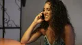 Girl talking on the smartphone HD Footage