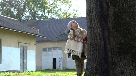 Girl with teddy. Stock Footage 141808231