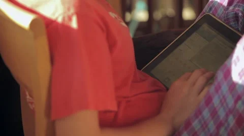 Girl texting Stock Footage 45490305