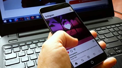 Girl using smartphone close up sliding screen, surfing internet, social media Stock Footage 164181556