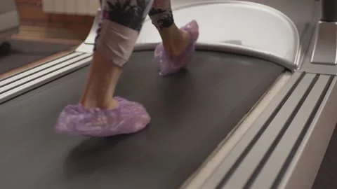 girl walking barefoot Stock Video Pond5