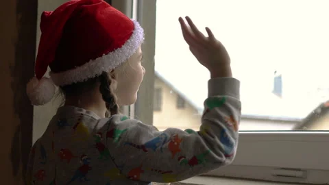 Girl by the window Stock Footage 142604458