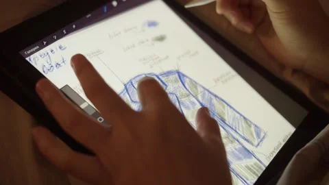 Girl work in the workshop Stock Footage 234875787