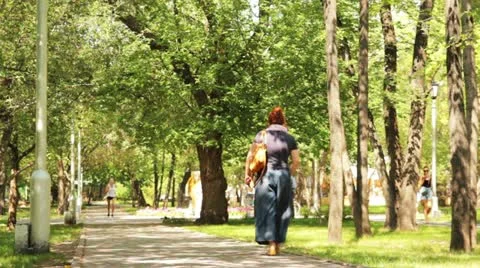 Girl1 库存影片 11853172