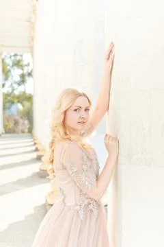 Girl&amp;dress_03 Stock Photos