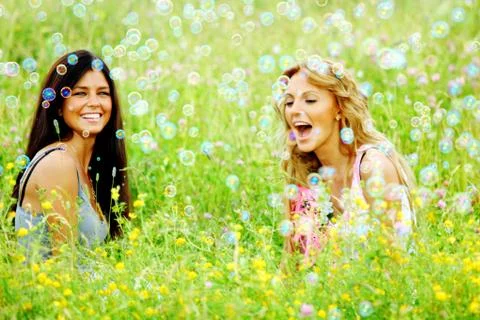 Girlfriends Stock Photos