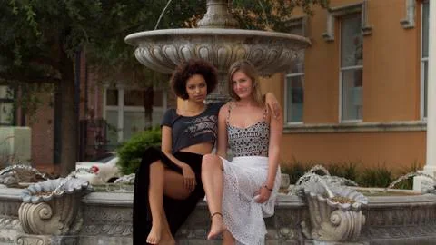 Girlfriends Stock Photos