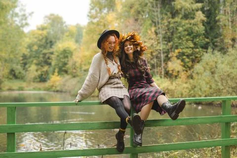Girlfriends Stock Photos