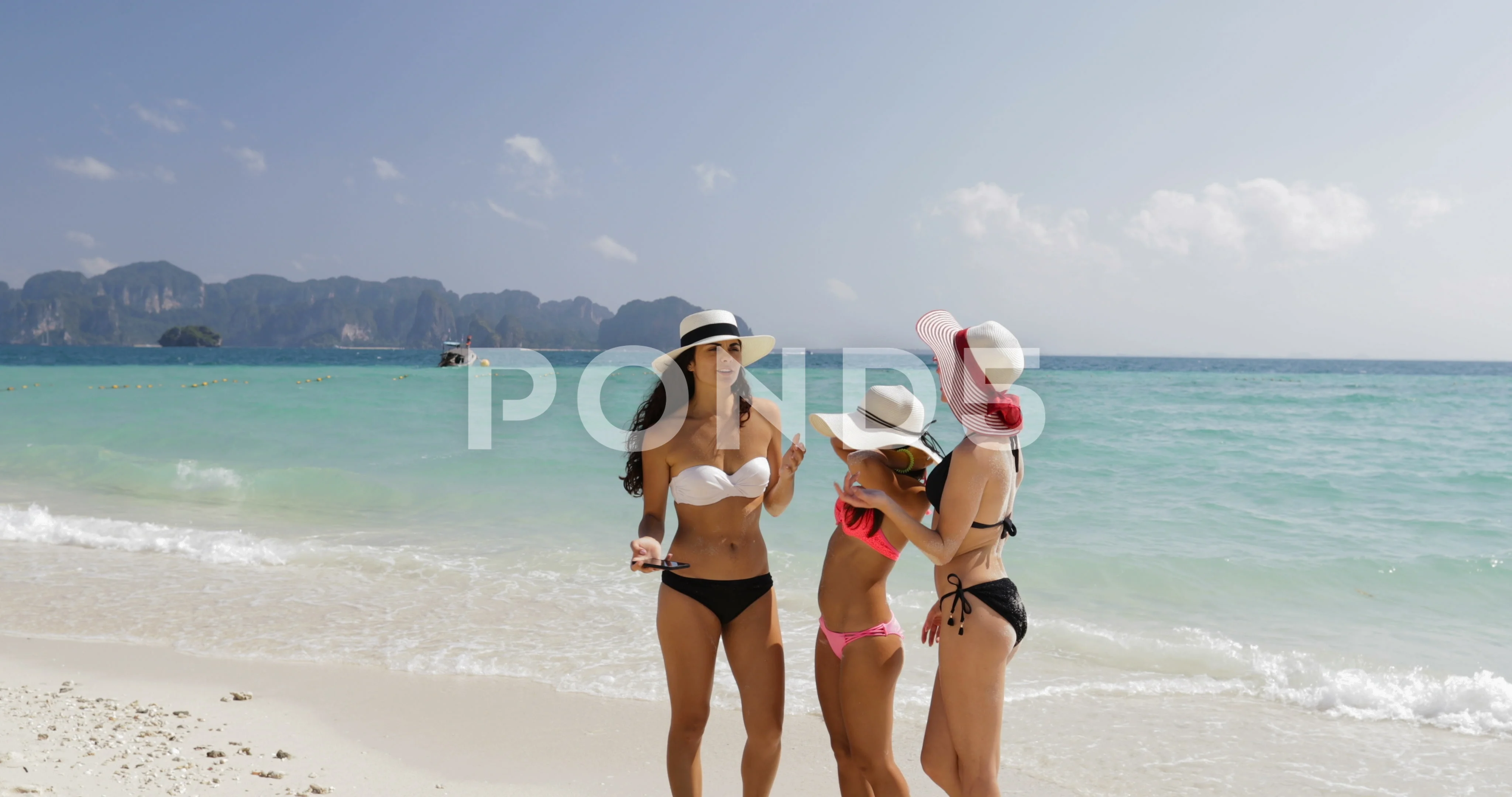 beach group bikini selfie hd porn pic