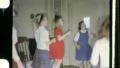 Girls Bounce Balloons Playing Party Game 1960s Vintage Film Home Movie 662 HD Footage