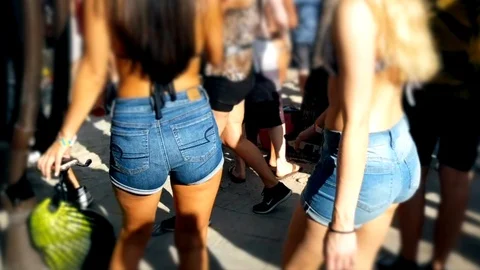 Girls dancing Stock Footage 88338043