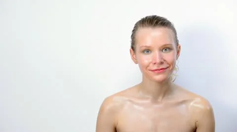 Girl's face Stock Footage 18181834