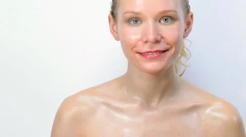 Girl's face Stock Footage 18181840
