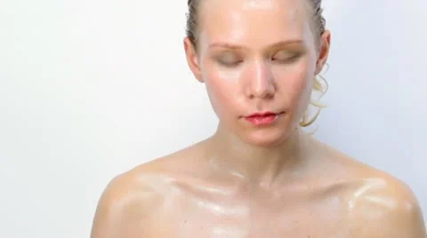 Girl's face Stock Footage 18182025