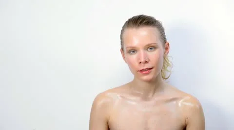 Girl's face Stock Footage 18182063