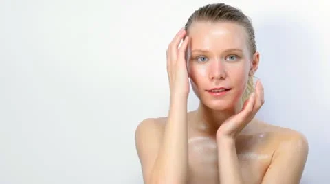 Girl's face Stock Footage 18182094