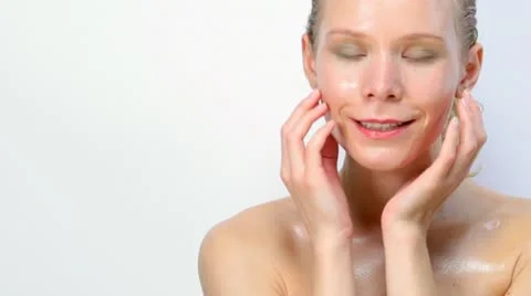 Girl's face Stock Footage 18182124