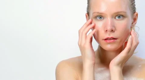 Girl's face Stock Footage 18182144