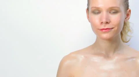 Girl's face Stock Footage 18182149