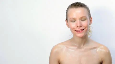Girl's face Stock Footage 18182160