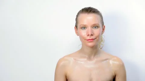 Girl's face Stock Footage 18182174