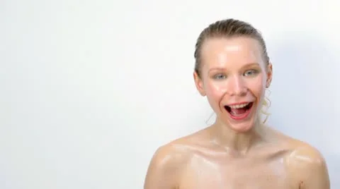 Girl's face Stock Footage 18182203