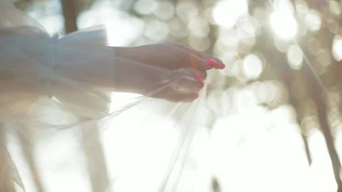 Girl's hand Video stock 173428643