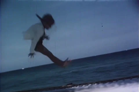 Girls Jumping on a Trampoline 2 Stock Footage 24752815