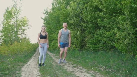 The girl's leg aches Stock Footage