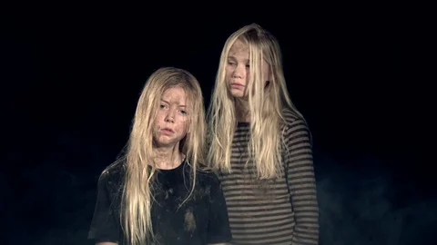 Girls Mud 1 Stock Footage 128951049