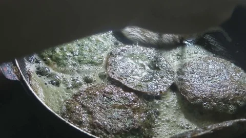 Girls processing fish rolls Stock Footage 70687103