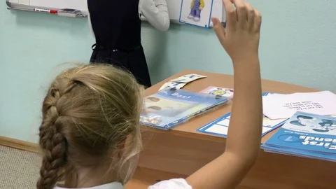 Girls at school Stock Footage 77226851